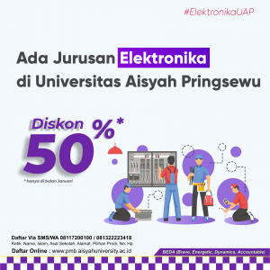 ADA JURUSAN ELEKTRONIKA DI UAP